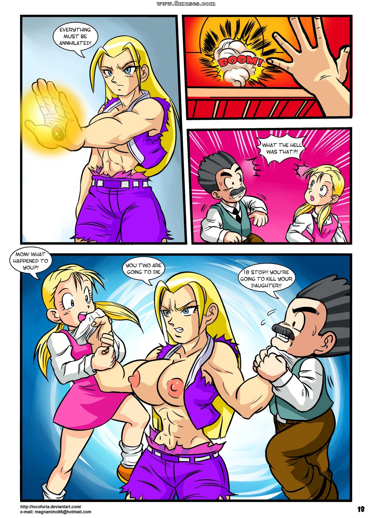 Super Android 18 Hentai — page 20