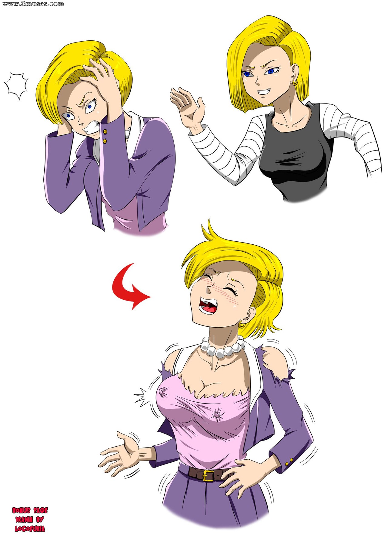 Super Android 18 Hentai — page 22