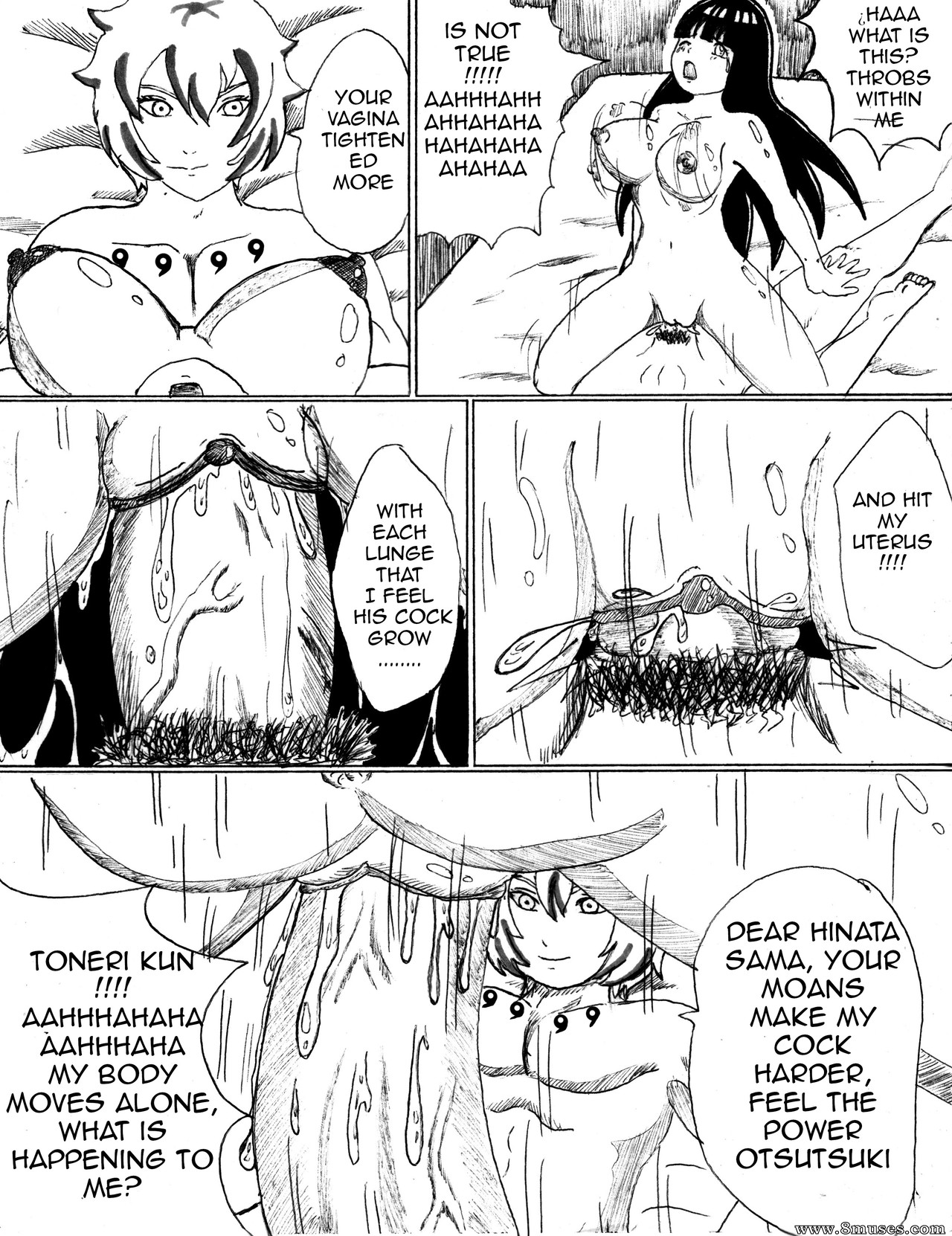 The adventures of Naruto Hentai — page 8