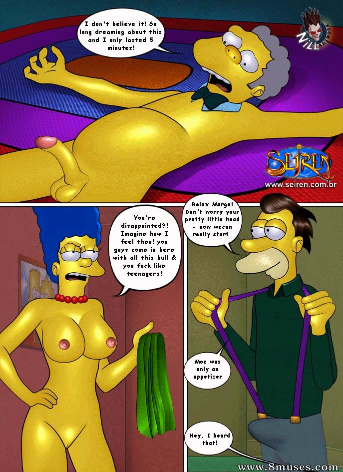 The Simpsons porn The family orgy — page 13