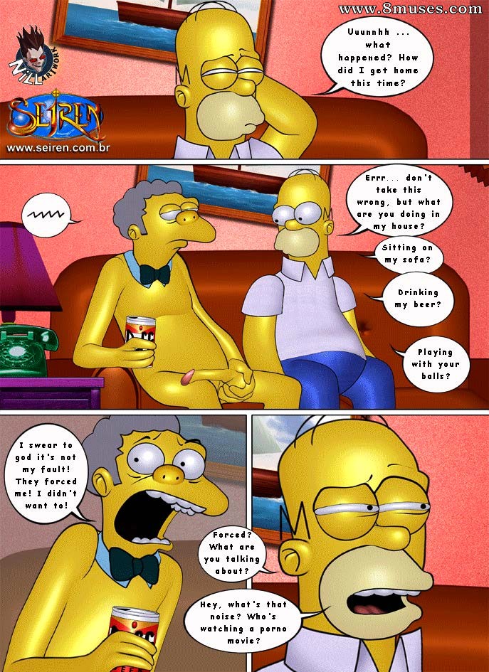 The Simpsons porn The family orgy — page 20
