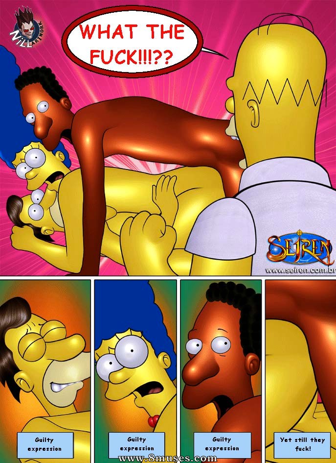 The Simpsons porn The family orgy — page 23