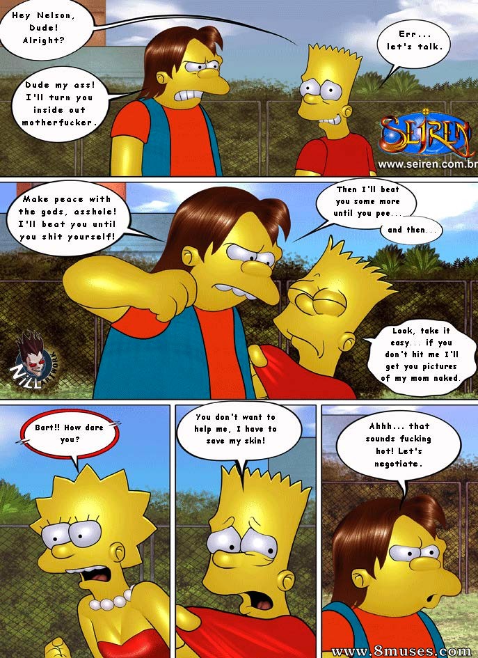 The Simpsons porn The family orgy — page 30