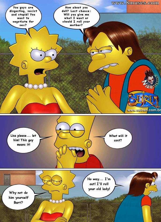 The Simpsons porn The family orgy — page 31