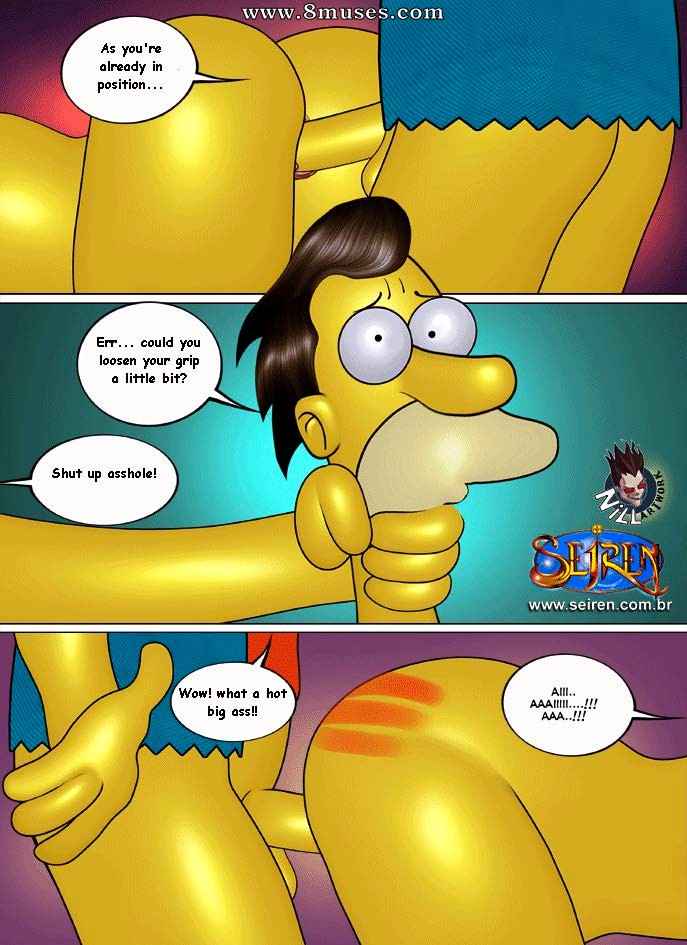 The Simpsons porn The family orgy — page 34