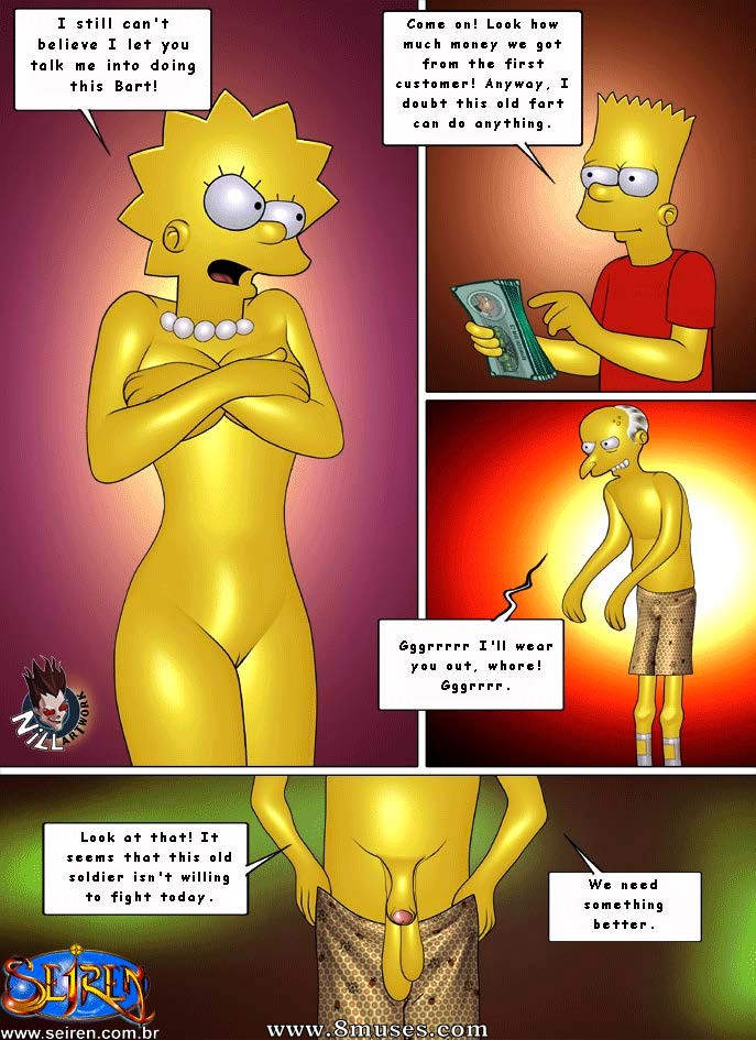 The Simpsons porn The family orgy — page 37