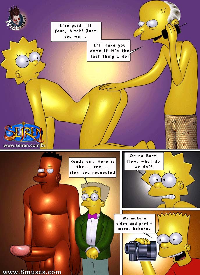 The Simpsons porn The family orgy — page 38