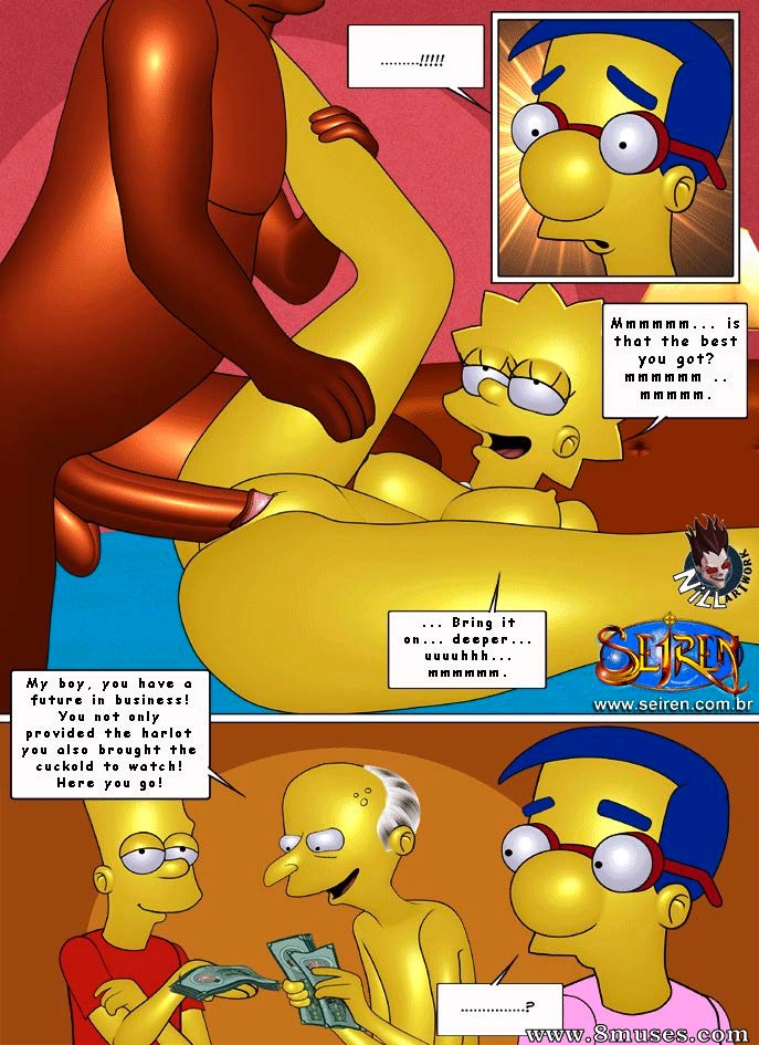 The Simpsons porn The family orgy — page 42