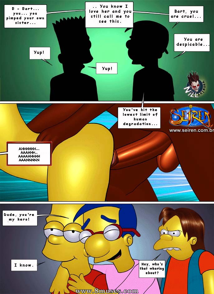 The Simpsons porn The family orgy — page 44