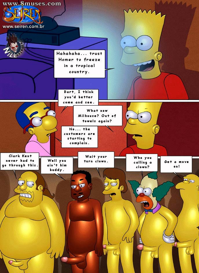 The Simpsons porn The family orgy — page 54