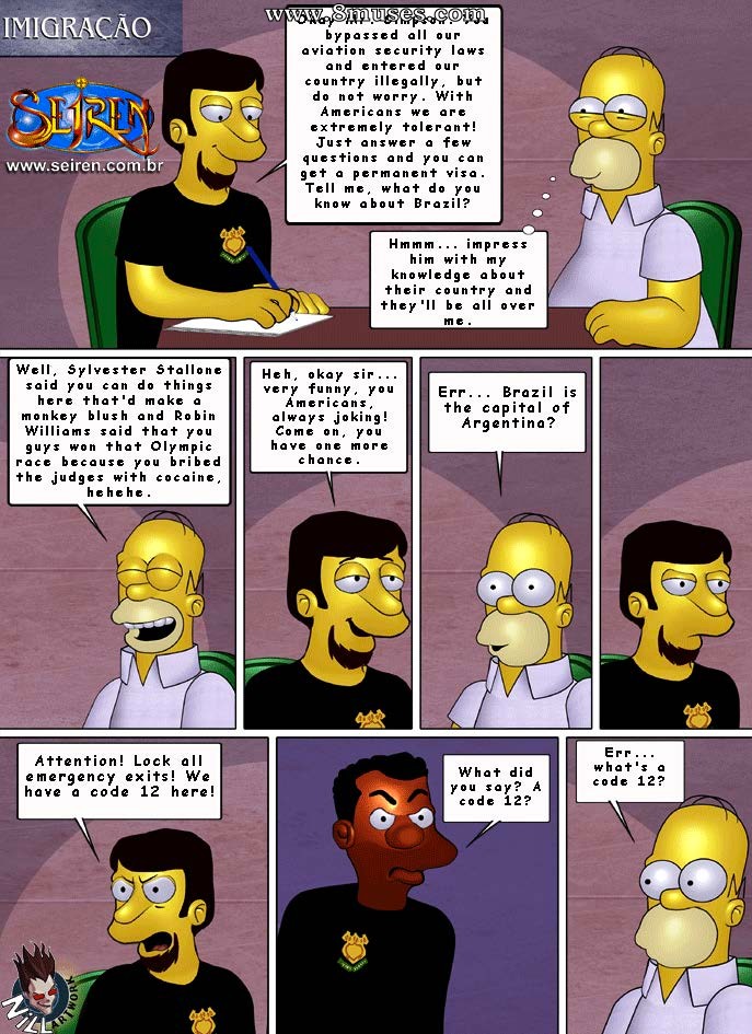 The Simpsons porn The family orgy — page 55