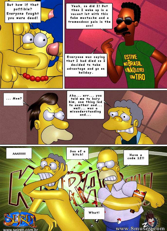 The Simpsons porn The family orgy — page 62