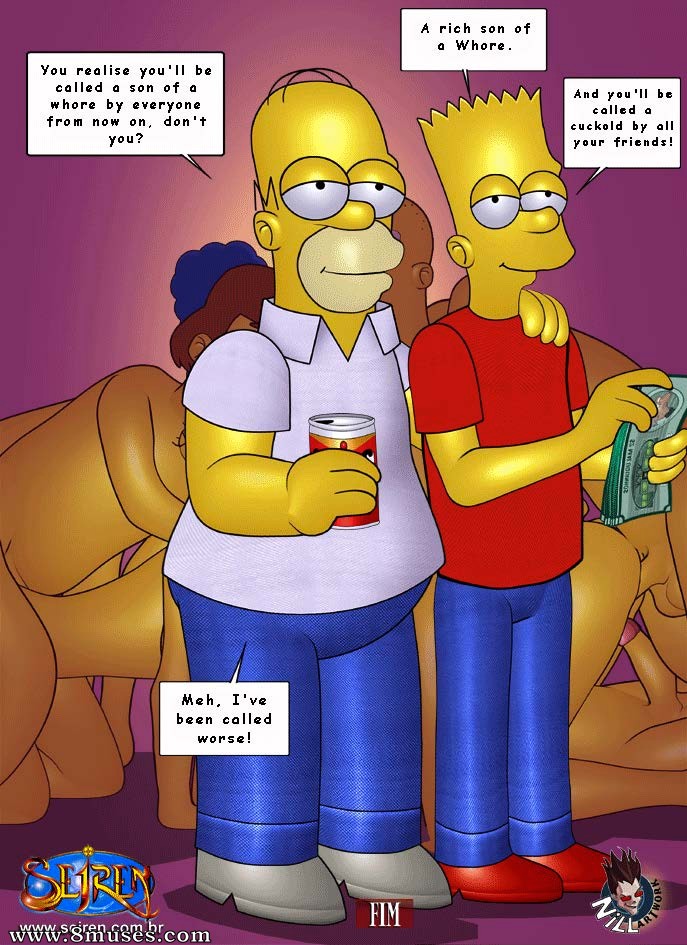 The Simpsons porn The family orgy — page 64