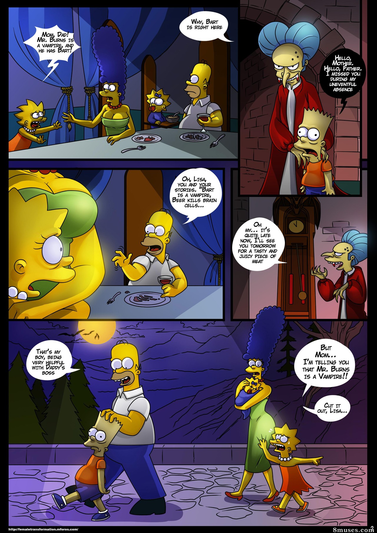 The Simpsons Porn: Treehouse of Horror — page 93