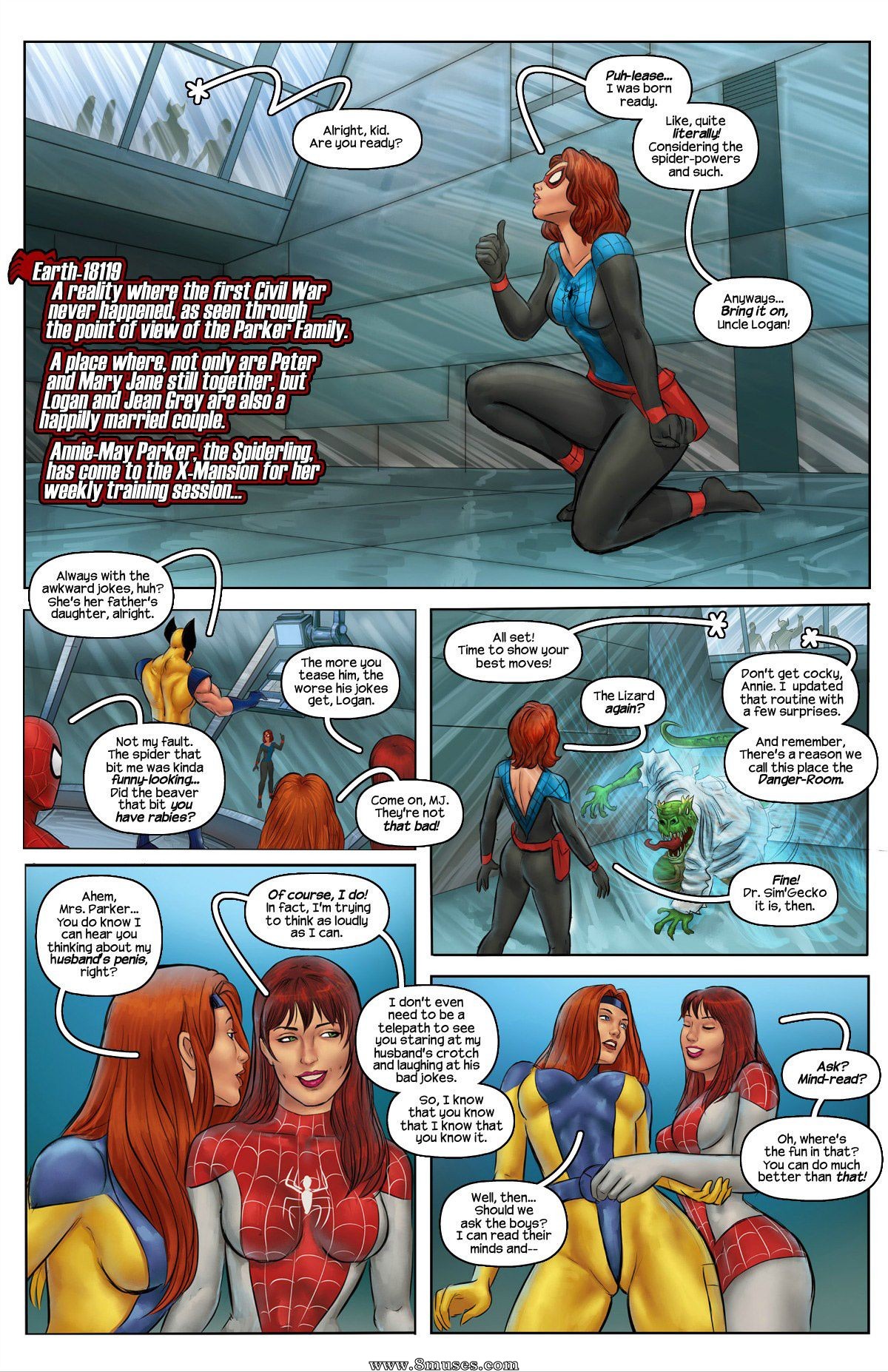The spiderman zoophilia orgy — page 16