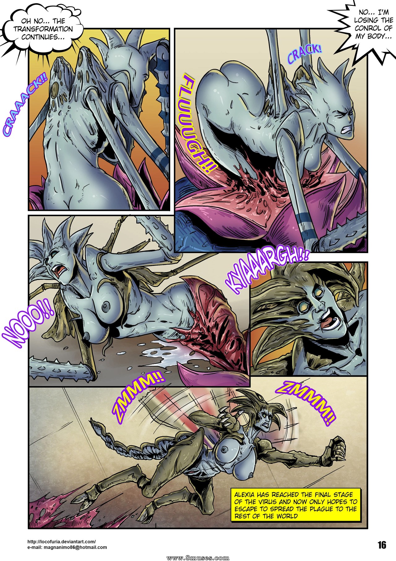 Veronica T-Virus Beastiality Comic — page 19