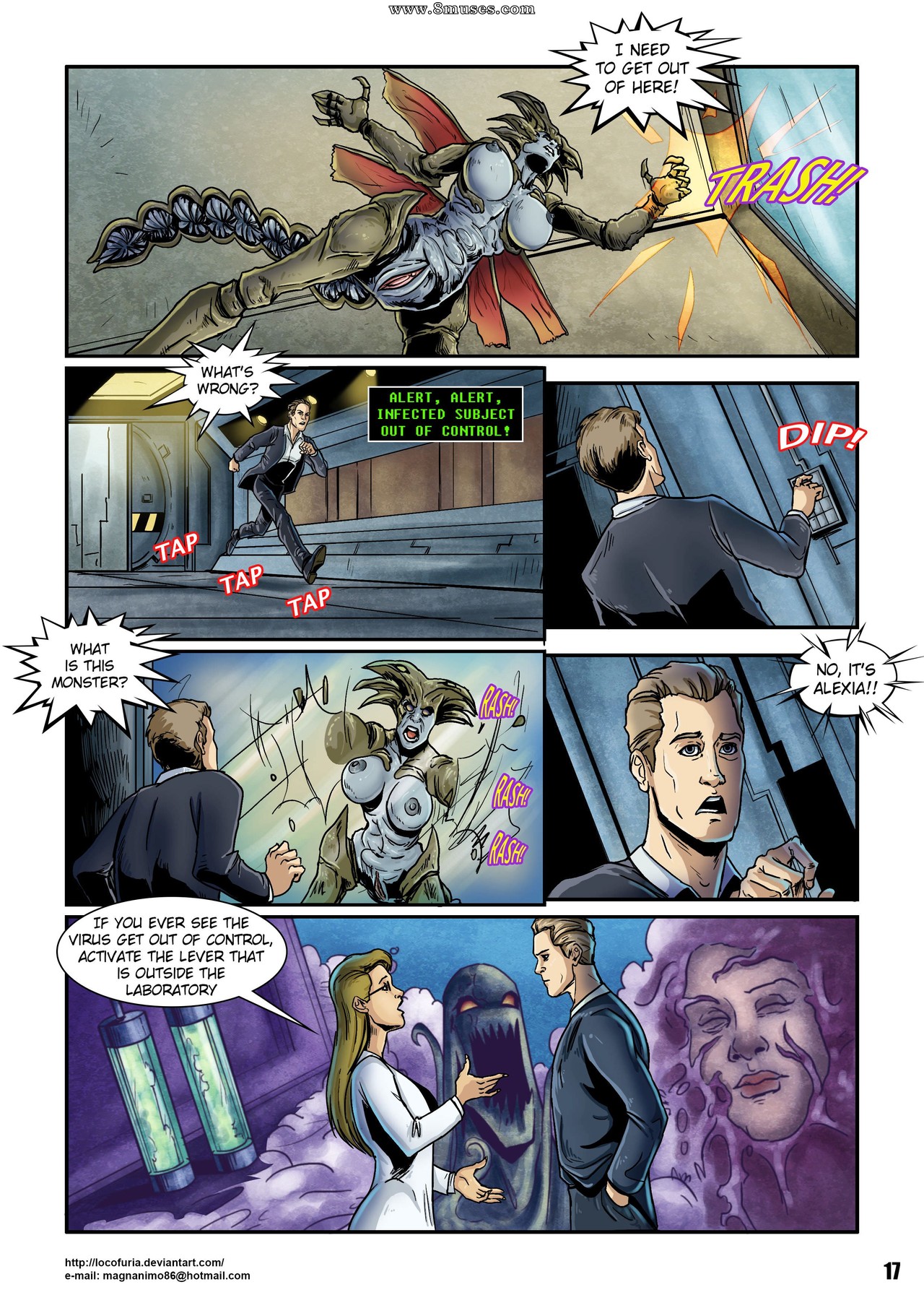 Veronica T-Virus Beastiality Comic — page 20