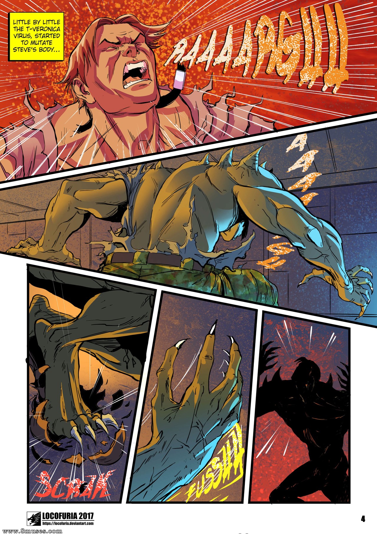 Veronica T-Virus Beastiality Comic — page 36