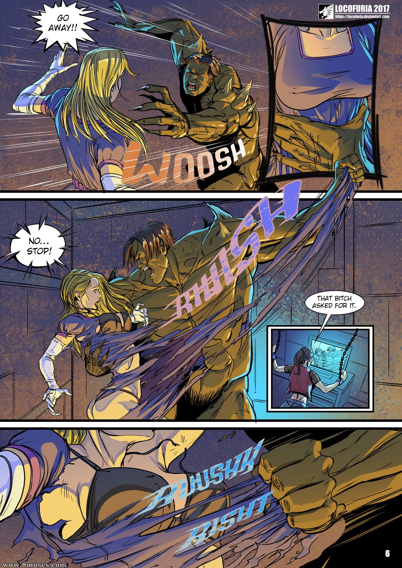 Veronica T-Virus Beastiality Comic — page 38
