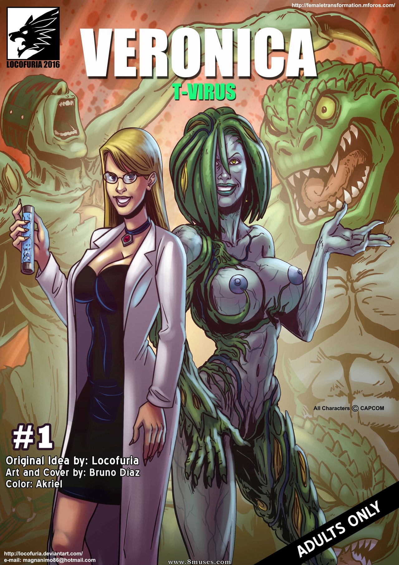 Veronica T-Virus Beastiality Comic