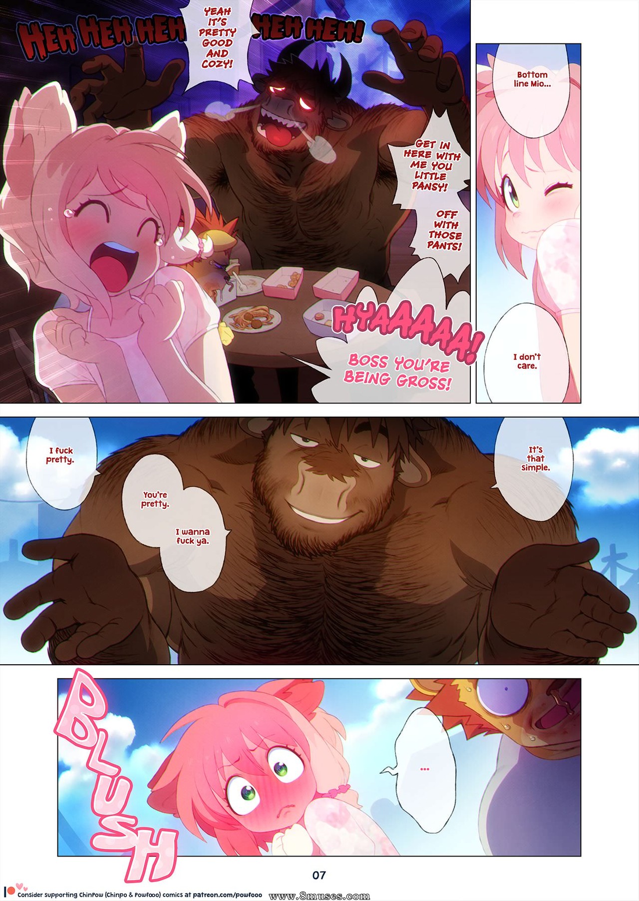 Zoo: BOSS & MIO Porn comic — page 7