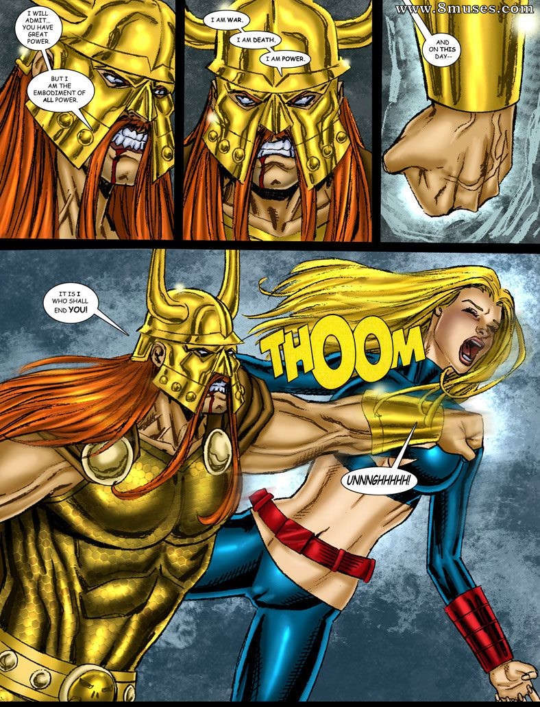 9 Superheroines vs Warlord — page 57