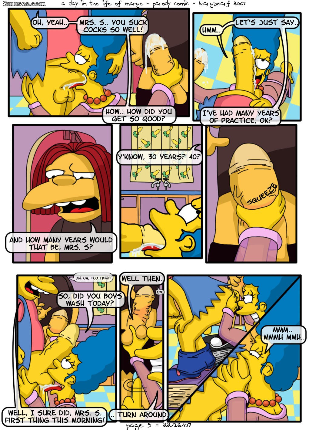 A Day in the Life of Marge — page 6