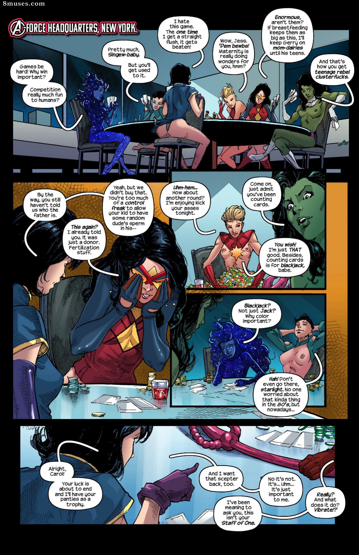 A-Force - Strip Poker Stars — page 3