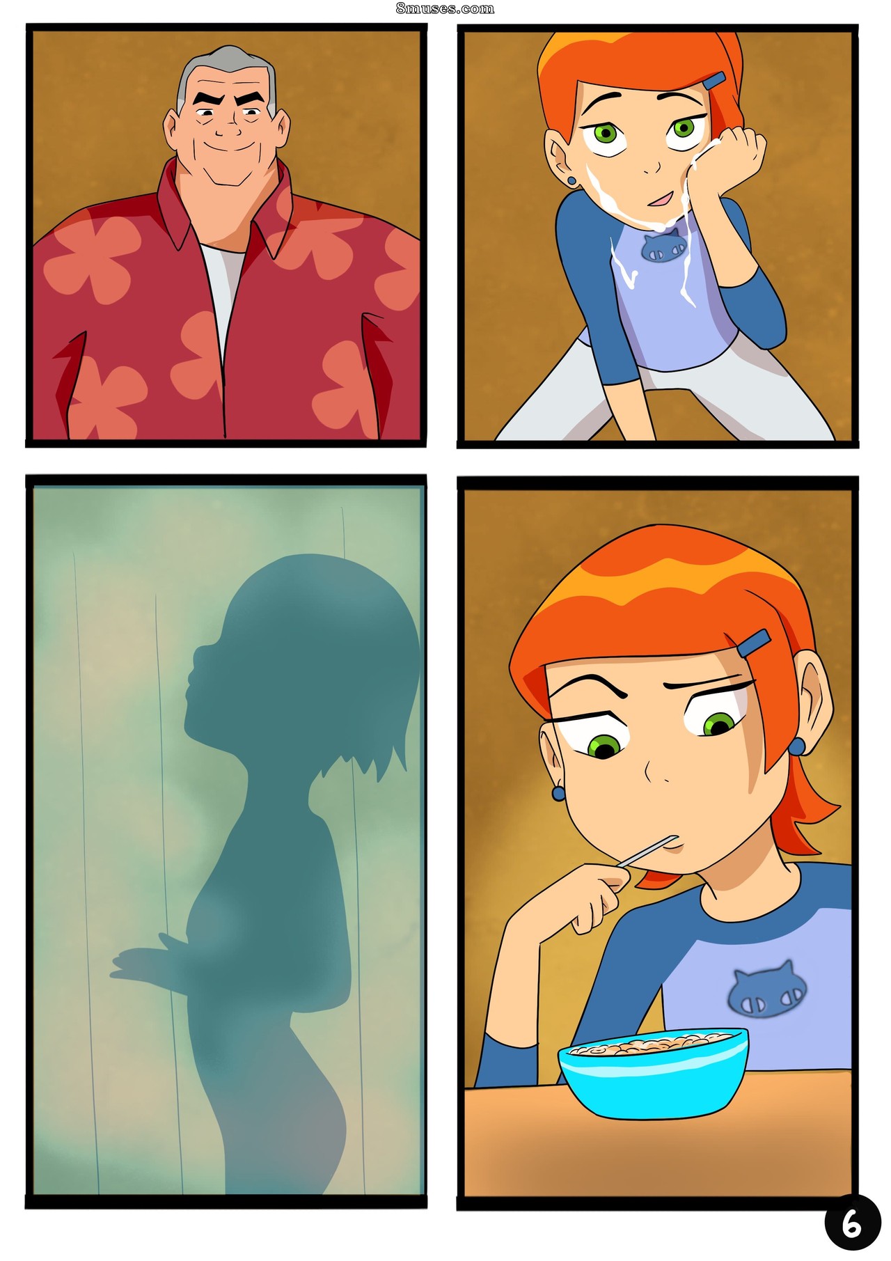 Amazing Adventures of Gwen and Her Grandfather — page 6