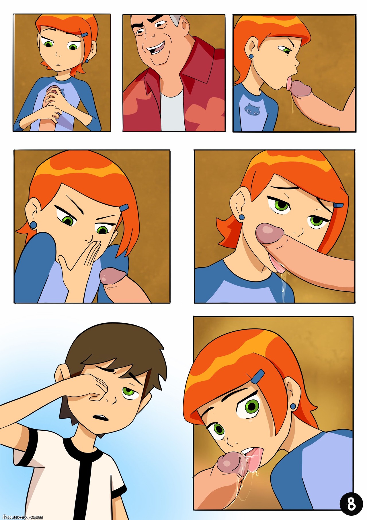 Amazing Adventures of Gwen and Her Grandfather — page 8