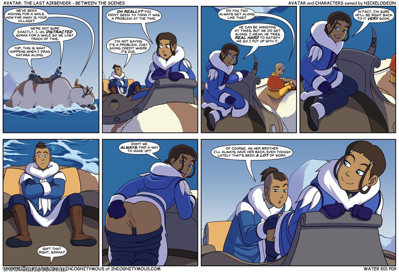 Between the Scenes — page 9