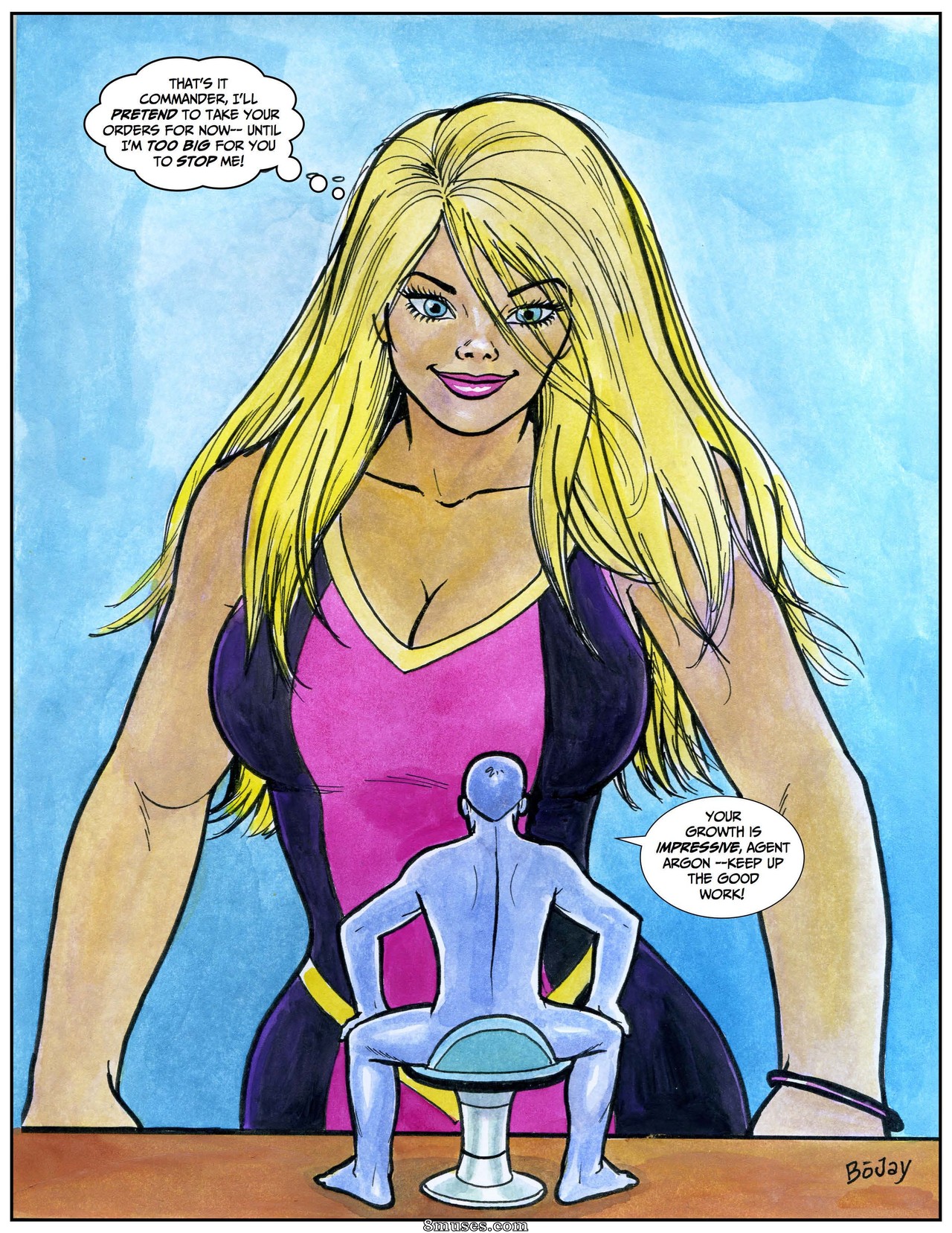 Bojay's Giantess Cartoons — page 6