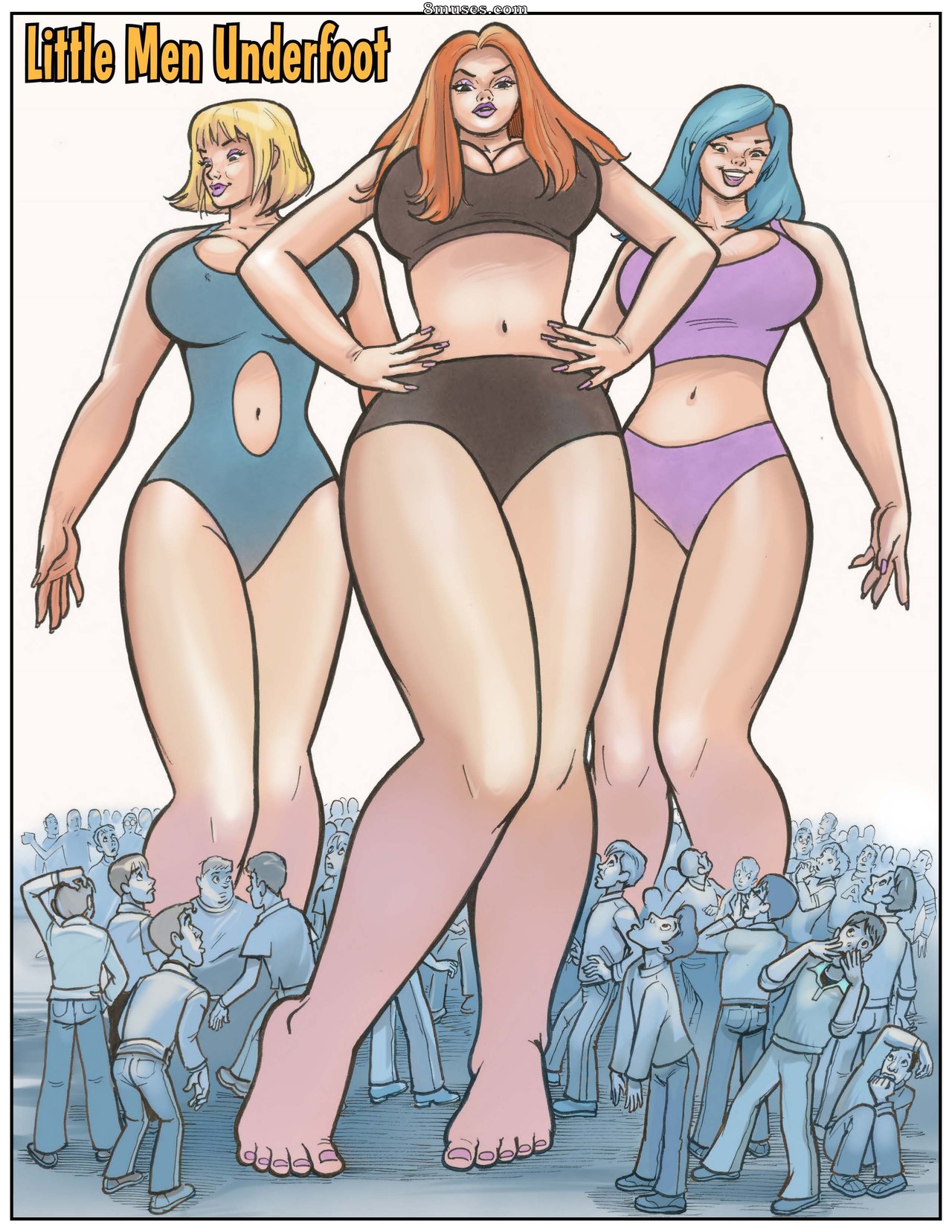 Bojay's Giantess Cartoons — page 9