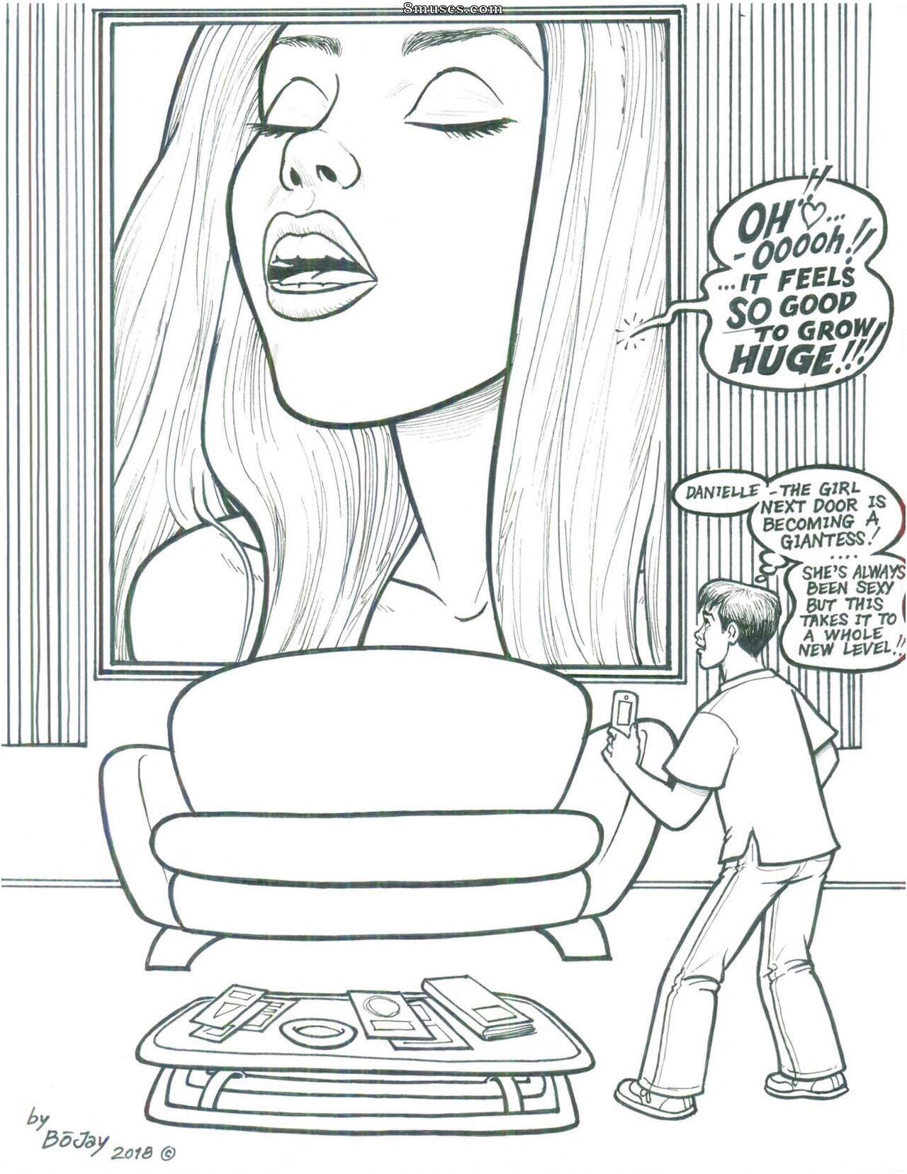 Bojay's Giantess Cartoons — page 57