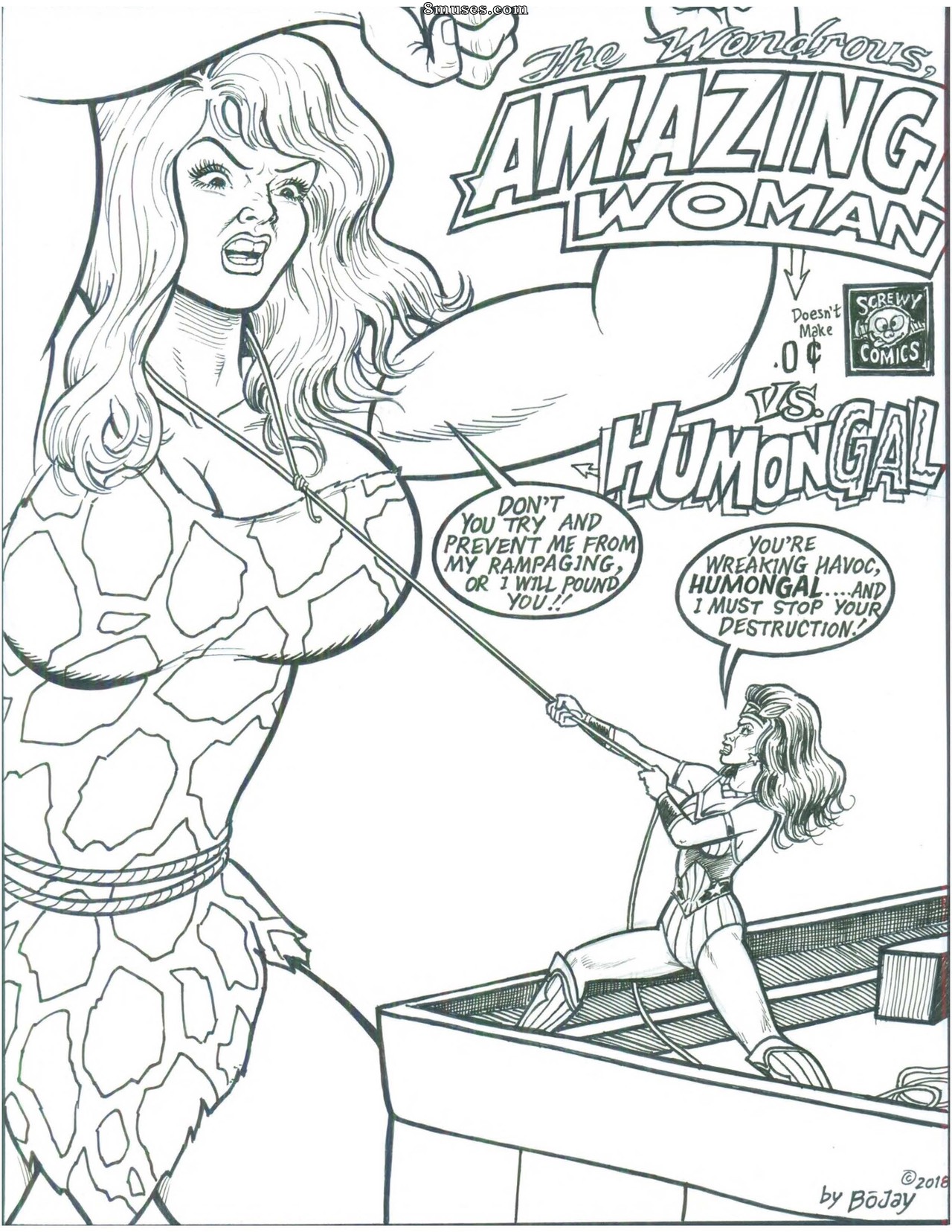 Bojay's Giantess Cartoons — page 59