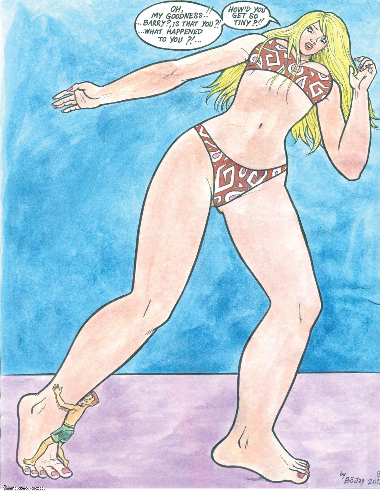 Bojay's Giantess Cartoons — page 66