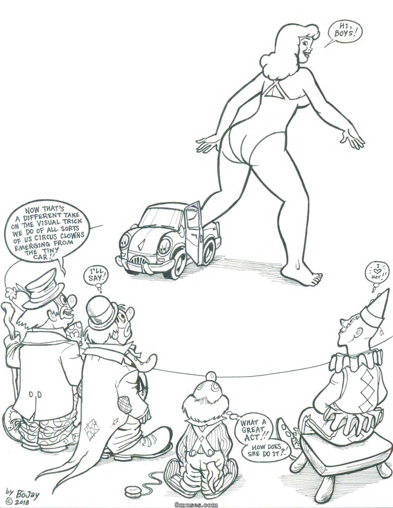 Bojay's Giantess Cartoons — page 71