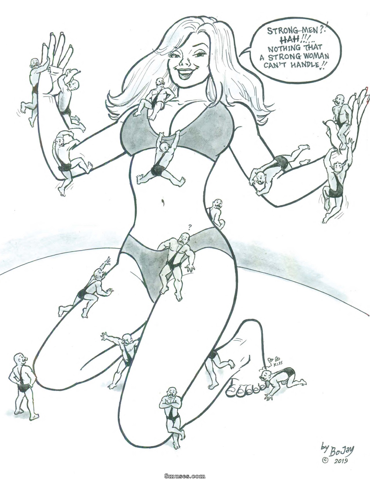 Bojay's Giantess Cartoons — page 72