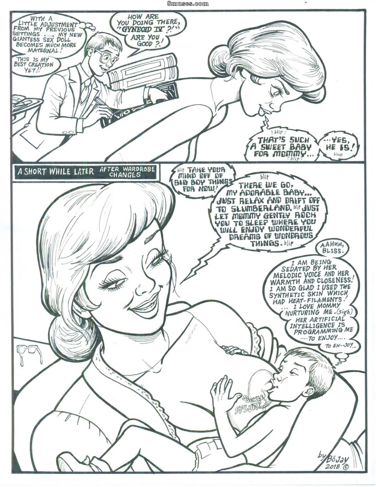 Bojay's Giantess Cartoons — page 73