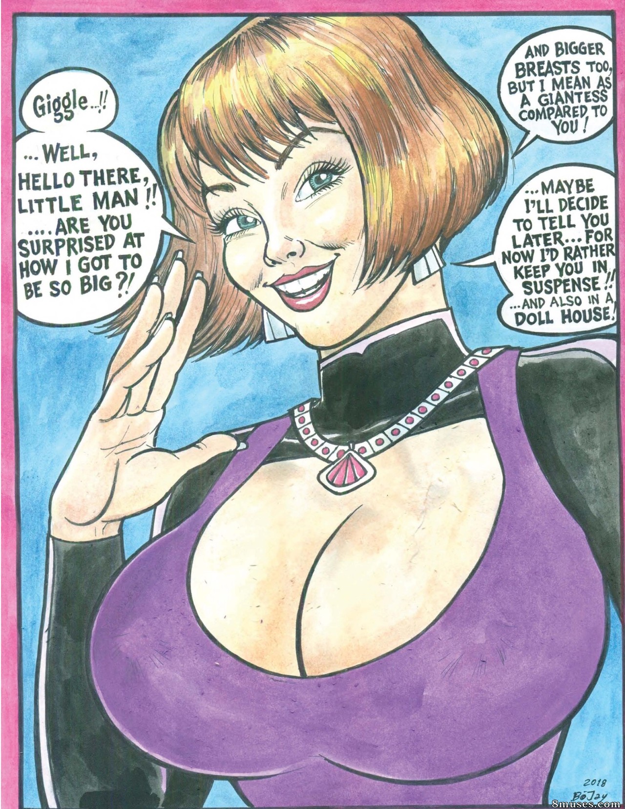 Bojay's Giantess Cartoons — page 74