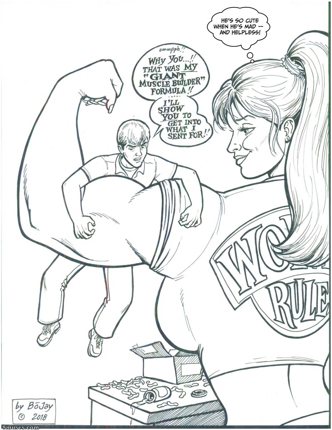 Bojay's Giantess Cartoons — page 75