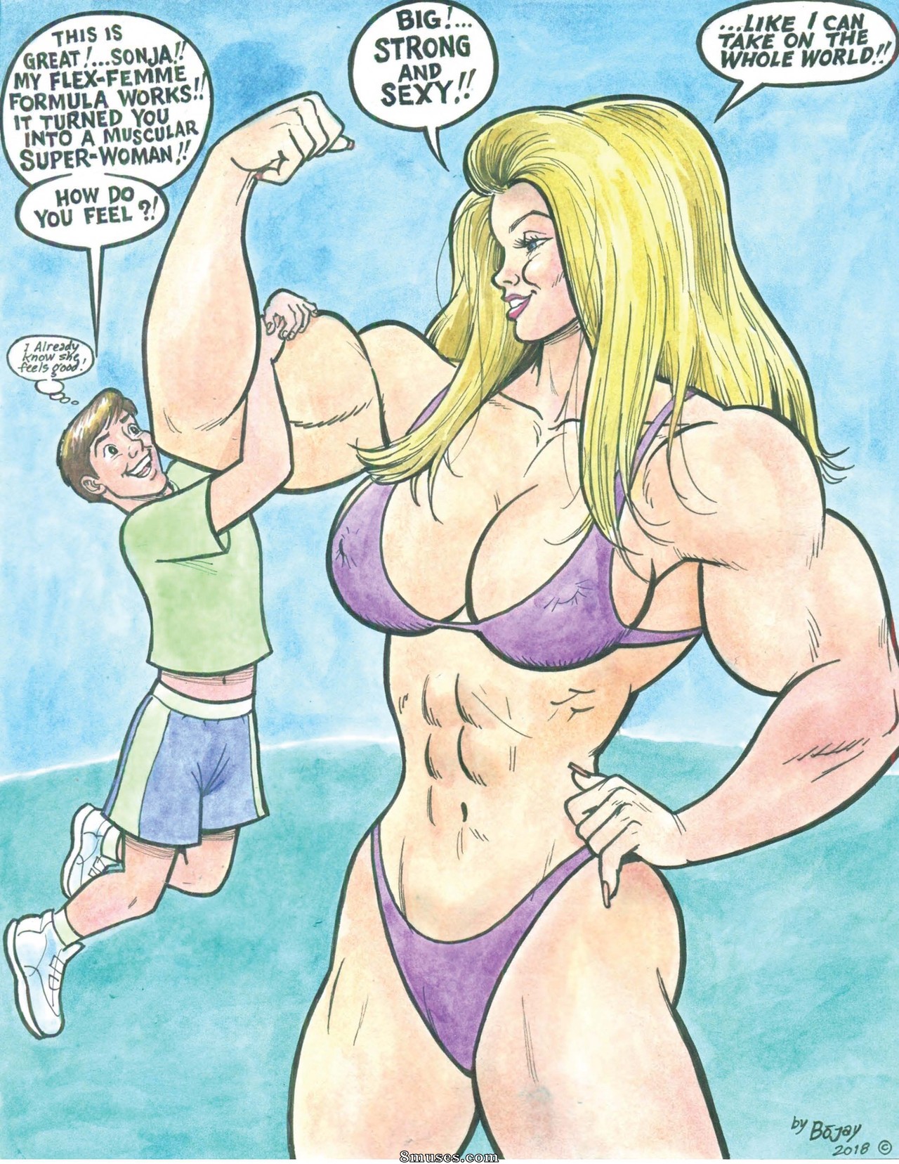 Bojay's Giantess Cartoons — page 79