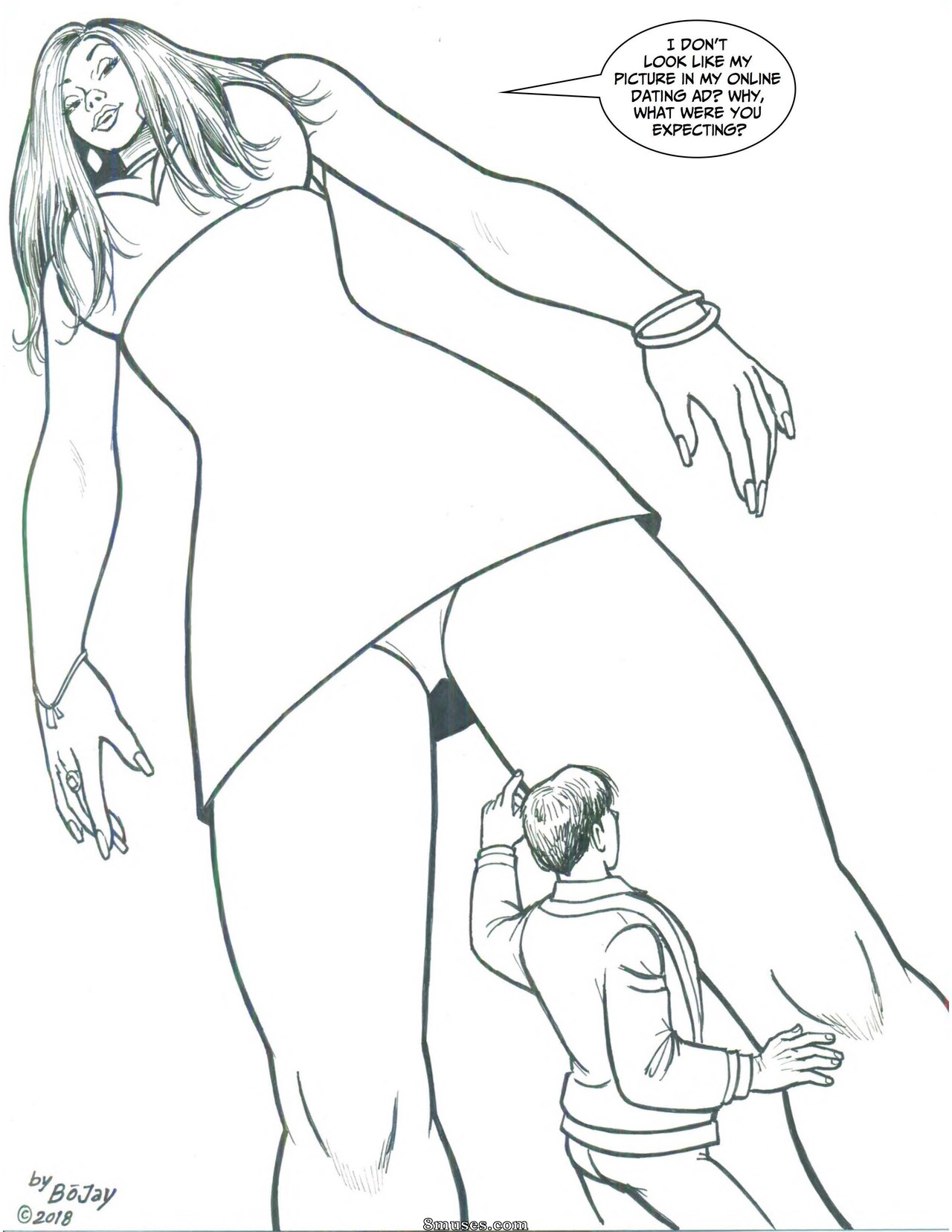 Bojay's Giantess Cartoons — page 84
