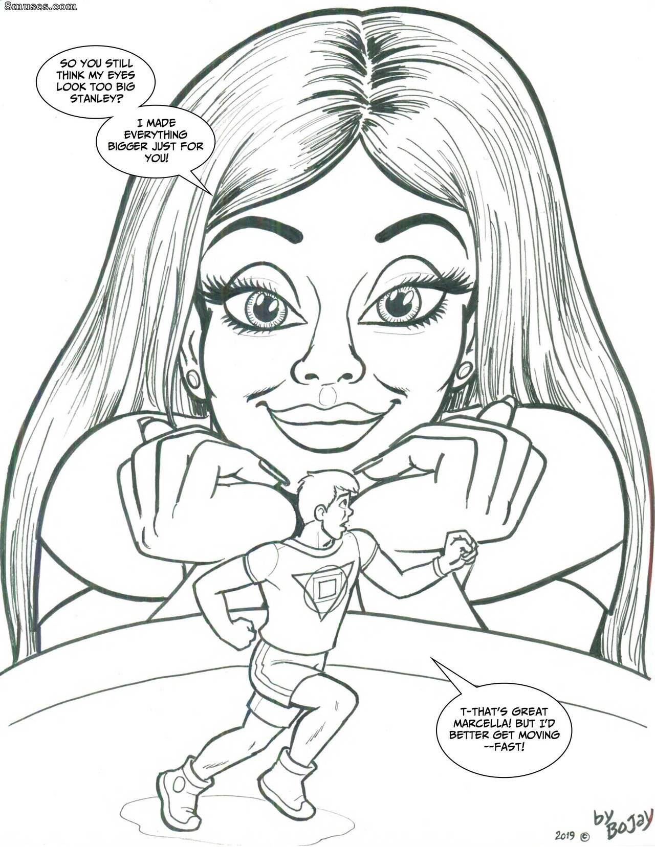 Bojay's Giantess Cartoons — page 86