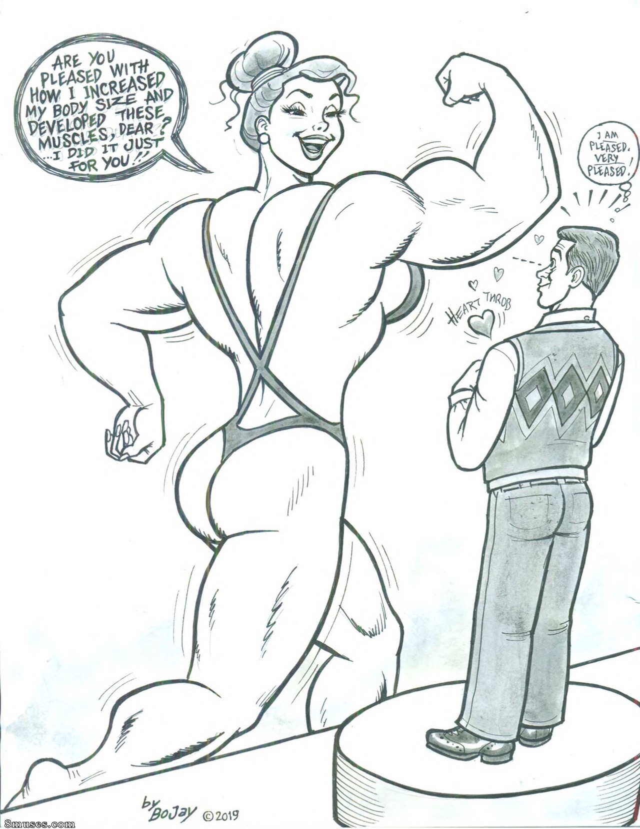 Bojay's Giantess Cartoons — page 91