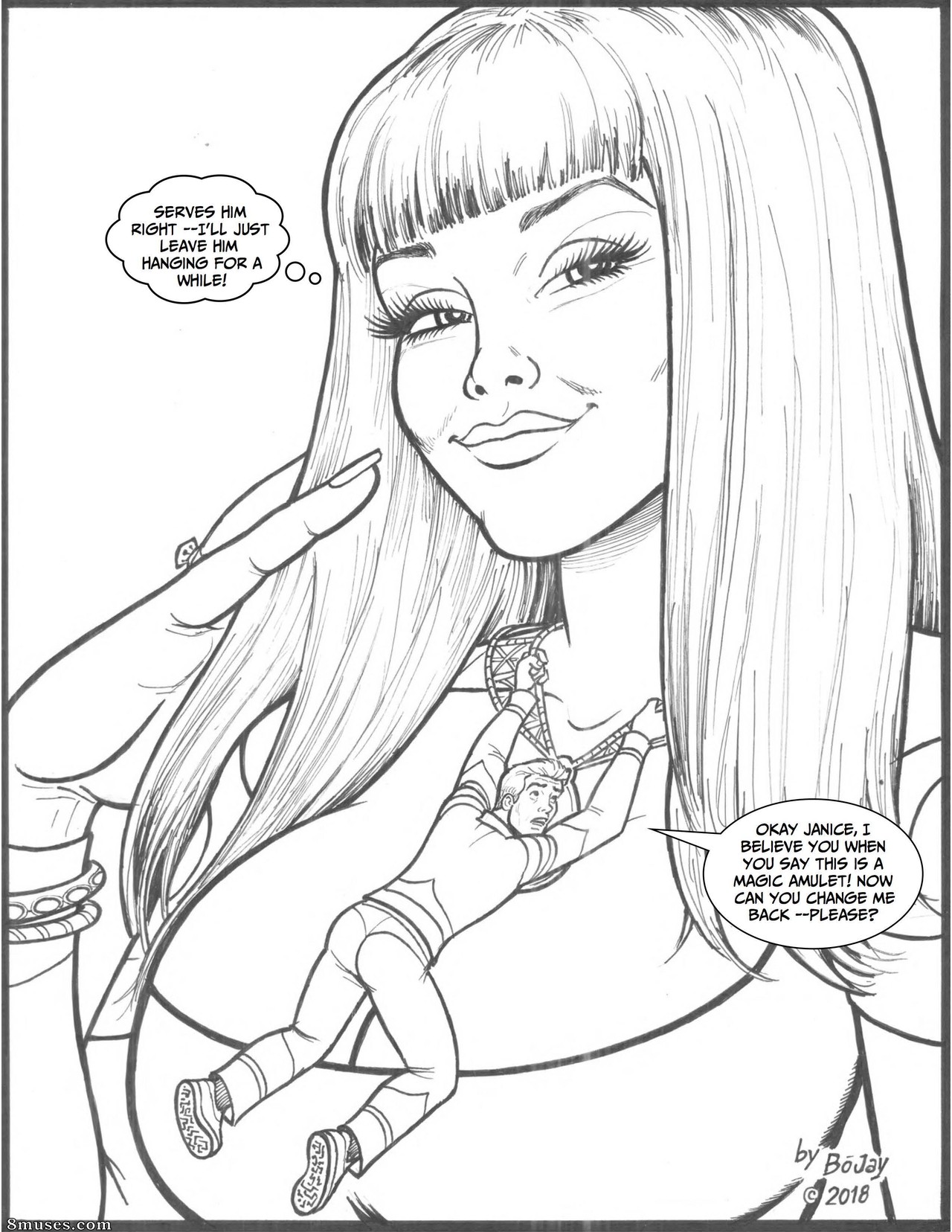 Bojay's Giantess Cartoons — page 92