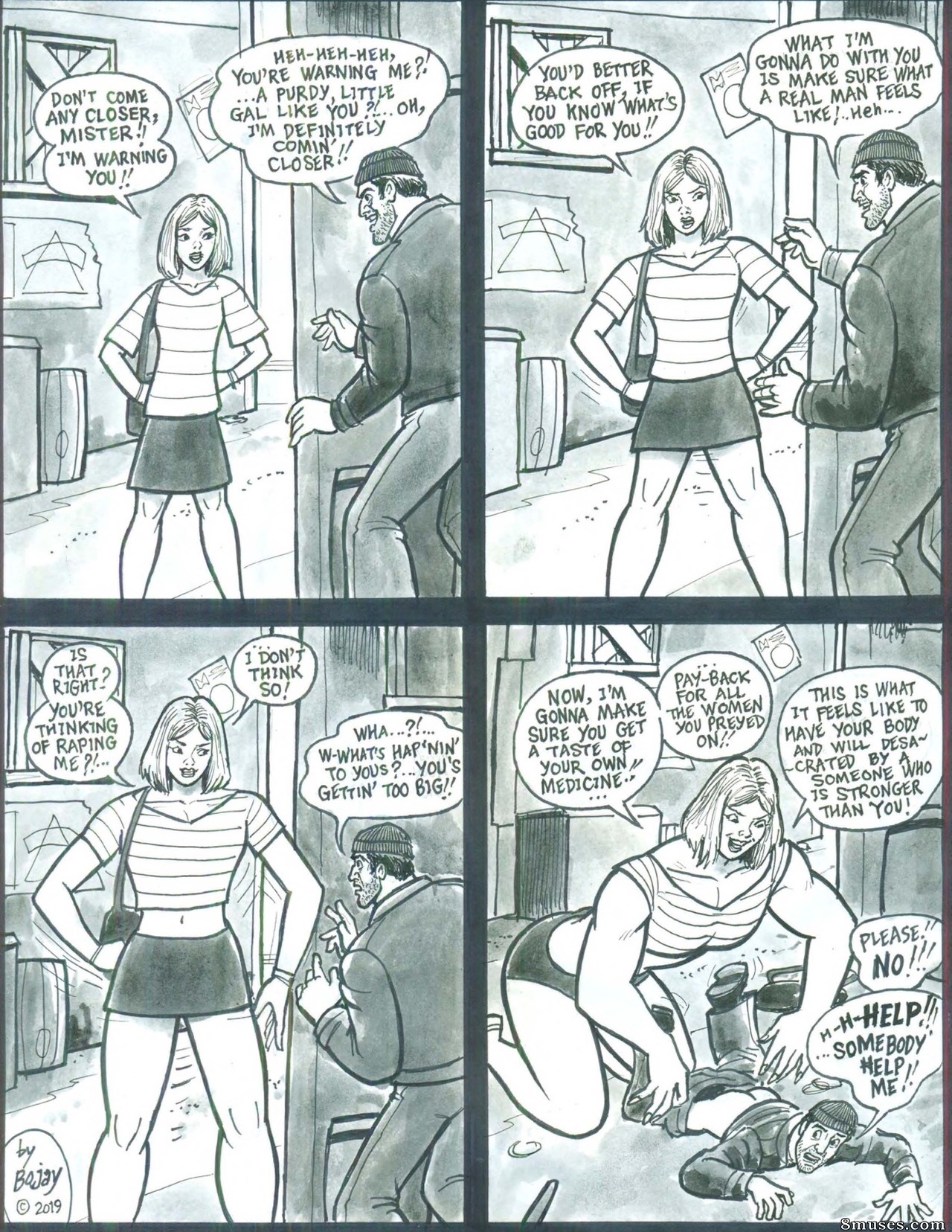 Bojay's Giantess Cartoons — page 95