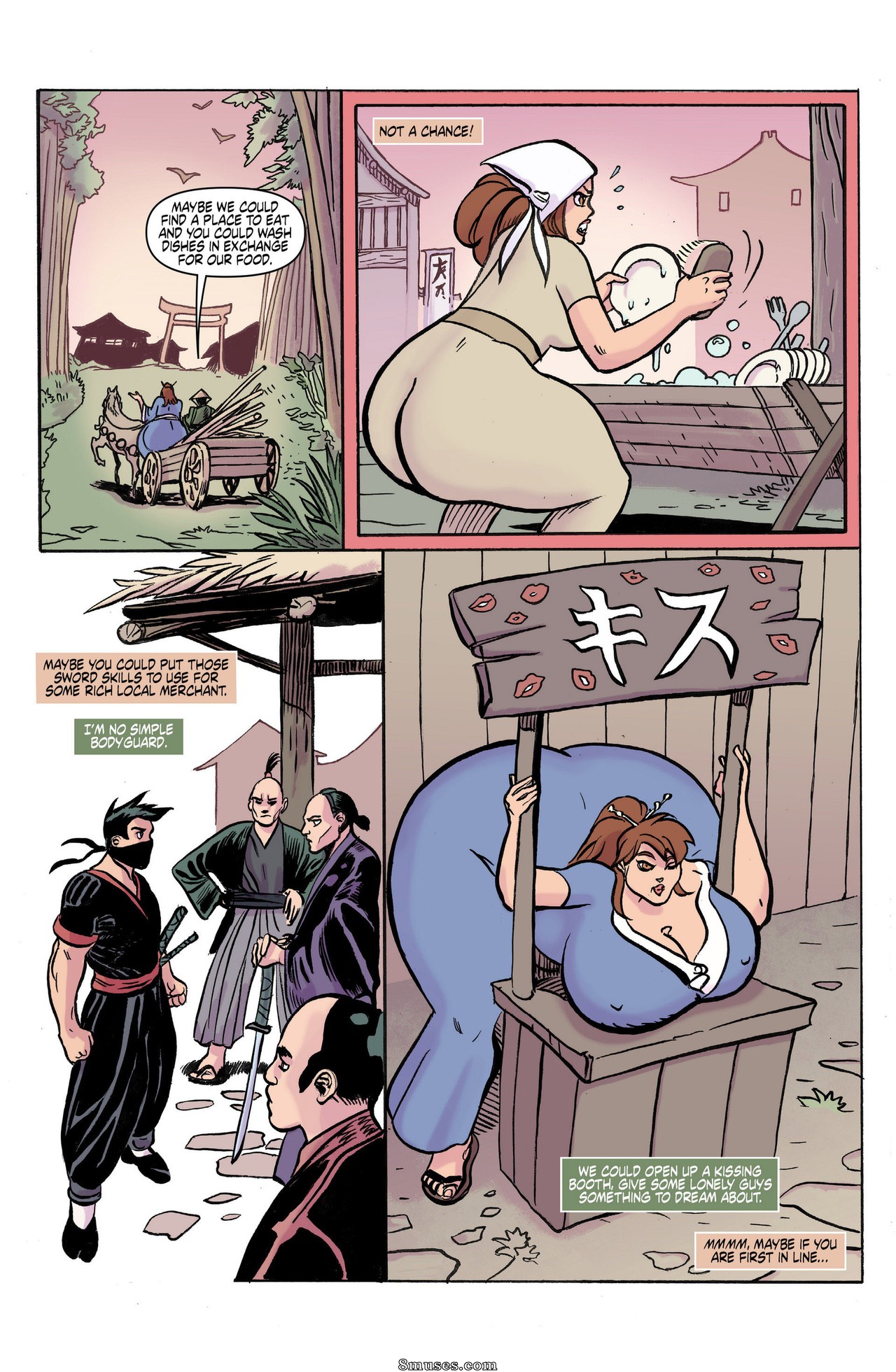 Bottom Heavy Blossom — page 28