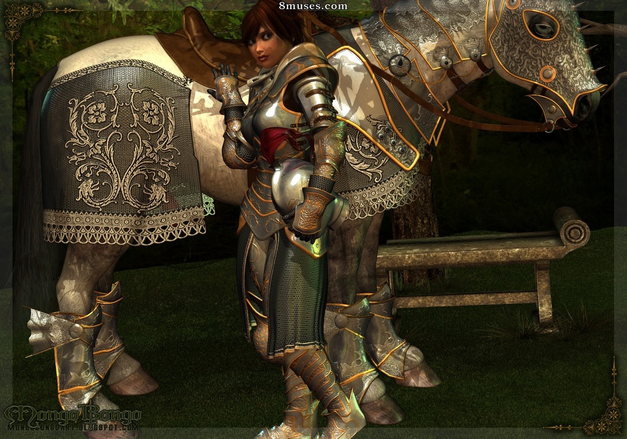 Bretonnia Knight and Horse