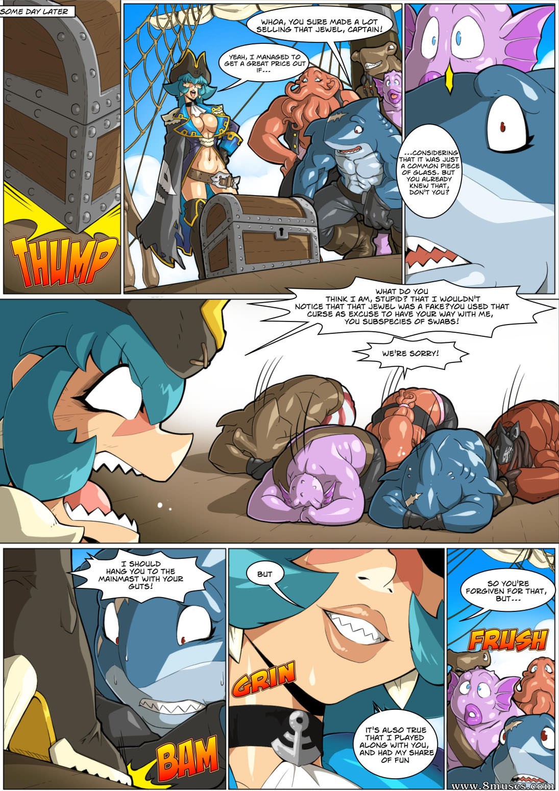 Captain Barracuda and the Tear of the Mermaid — page 9